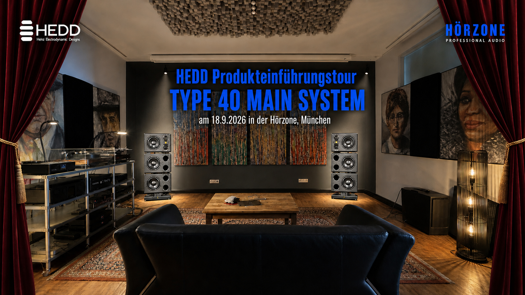Hedd Type 40 Main System Produkteinführungstour